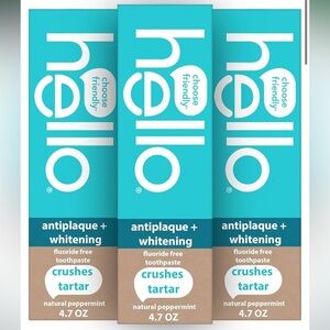 Hello Antiplaque Toothpaste Single 4.7 OZ Tube